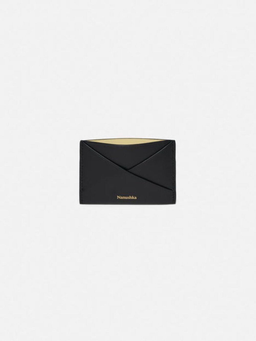 NWT NWB Nanushka Origami Leather Cardholder